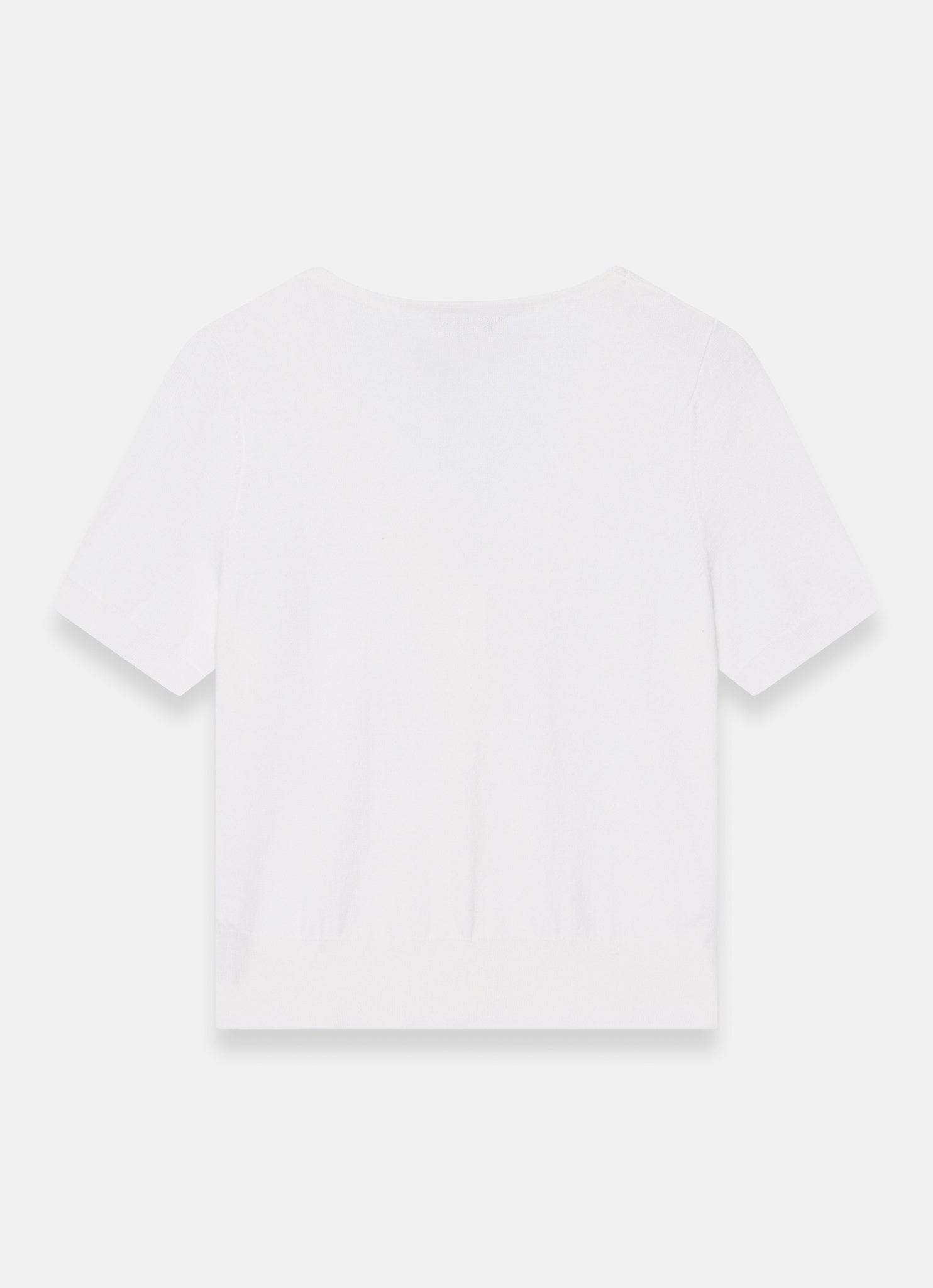 Cream Cotton Lace Trim Top