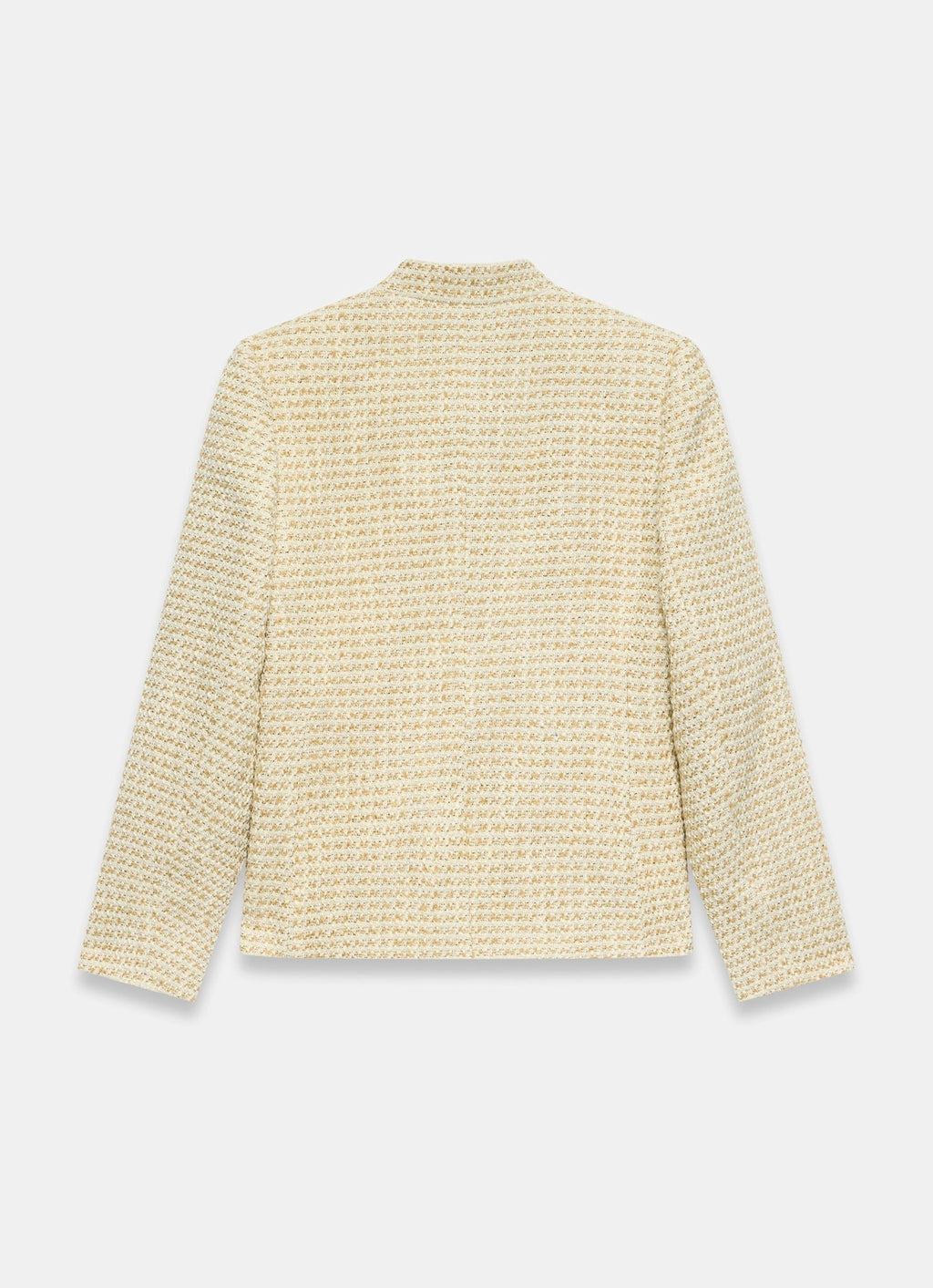 Neutral Boucle Pocket Detail Jacket