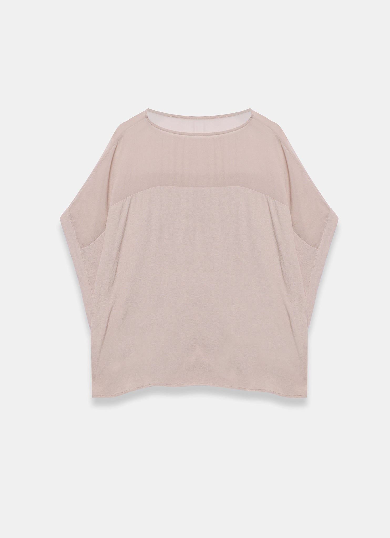Neutral Sheer Panel Top