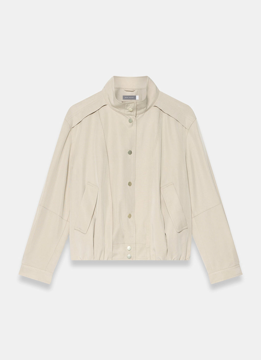 Neutral Bomber Jacket